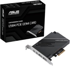 ASUS USB4 PCIE GEN4 CARD USB-C DisplayPort 1.4 PCIe 4.0 Brand NEW picture