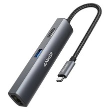 Anker A83380A1 PowerExpand+ 5-in-1 USB-C Ethernet Hub Adapter picture