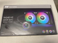 Thermaltake TH240 V2 Ultra ARGB Sync AlO Liquid Cooler CL-W383-PL12SW-A picture