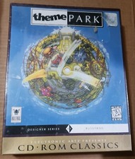 VINTAGE NEW SEALED Retail Big Box SIM Theme Park Game PC Software Sim City picture
