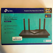 TP-LINK Archer AX21 AX1800 Wi-Fi 6 Dual-Band Router WPA3 EasyMesh 4-Port picture