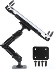 Tackform Industrial Metal Drill Base Tablet Mount [Enduro Series] - Black  picture