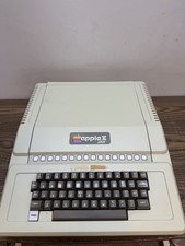 VINTAGE APPLE II PLUS VIDEX ENHANCER II MODIFIED KEYBOARD OVERLAY MICROSCI picture