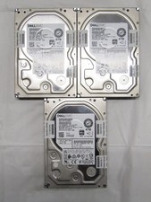 Lot of 3 Western Digital HUS726T4TAL4205 4TB 7200RPM 3.5
