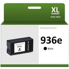 Compatible Black Ink Cartridge 936e 936 Replacement for 9110 9130 Series Printer picture