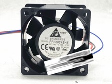 Delta PFB0624EHE 6038 6CM 24V 0.43A 60mm 3-wire inverter cooling fan picture