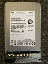 Dell SK Hynix PE8110 960GB PCIe Gen4 HFS960GEETX099N 2.5 Inch NVMe U.2 SSD picture