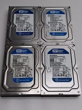 Lot of 4 WD Caviar Blue WD1600AAJS 160GB SATAIII HDD Hard Drive Used picture
