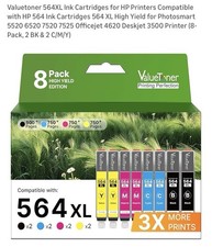 Valuetoner Ink Cartridge HP 564XL 564 XL Photosmart 7520 6520 5520 6525 Premium picture