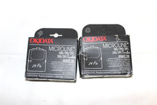 Set of 2 Okidata Microline 24 Pin 380/390/391 Turbo Okimate 240 Cartridge Ribbon picture