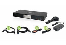 IOGEAR 2-Port Dual View DisplayPort KVMP Switch - 4K 60Hz - 2 DisplayPort picture