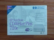 HP SureStore CD-Writer Plus 7110e External (Open Box) Sealed/New Components picture
