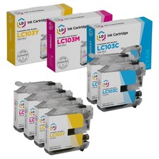 LD For Brother LC103 6pk Ink LC103C LC103M LC103Y MFC J245 J285DW J450DW picture