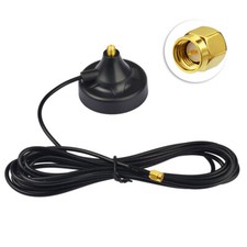 2.4GHz WiFi /GSM/3G/4G LTE antenna Base SMA Female Connector Magnetic Base picture