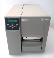 Zebra Stripe S4M Parallel USB Serial Thermal Transfer Label Printer picture