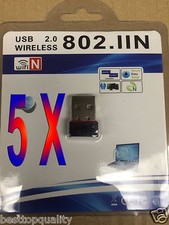 LOT 5 x Mini / micro  Wireless USB WiFi Adapter LAN Adapter 802.11n/g/b wholesal picture