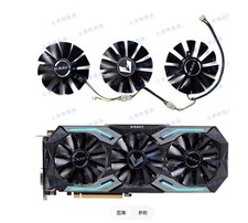 For MAXSUN RTX2060 2060S 2070GTX1660 1660ti 1660S Esports Heart Graphics Fan ﻿ picture