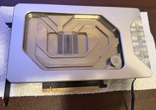 NVIDIA RTX 3090 Ti Founders Edition - Water blocked EK-Quantum Vector FE Silver picture