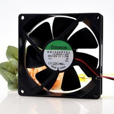 For SUNON KD1209PTS2 9CM 90*90*25mm 9025 12V 1.7W 2-wire Quiet case power fan picture