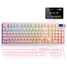 AULA NOVA 99 96% Wireless Mechanical Gaming Keyboard Hot Swap RGB TFT picture