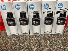5Pack HP 32XL 135ml Black Original Ink Bottle Exp 03/26 NEW (ugly Box- See Des*) picture