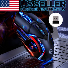  Gaming Mouse Silent PC,LED Optical USB Mouse picture