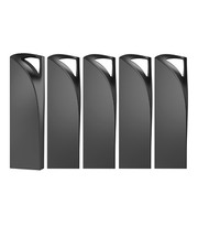Kootion 10 Pack 8GB USB2.0 Metal Mini Style Flash Drives Memory Stick PenDrive picture
