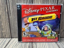 Disney Pixar Learning 1st Grade 2 CD-ROM Set Educational Game picture