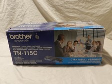 Genuine Brother TN-115C Cyan Toner Cartridge NEW OEM SEALED BOX picture