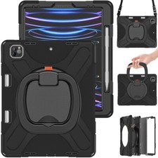 For Apple iPad Pro 12.9 Pro 11 Pro 10.5 Rotating Shockproof Carry Tablet Case picture
