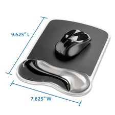 Kensington Technology Group K62399Us Duo Gel Mouse Pad Wrist Rest Gray picture