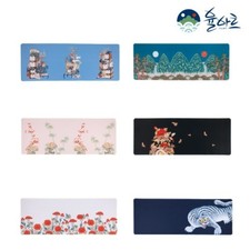 YULART Traditional Korean Folk Art Minhwa Waterproof Mouse Pad Desk Mat picture
