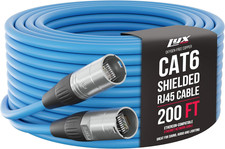 200 Feet Shielded CAT6 Ethercon Cable - Professional Audio & Lighting RJ45 Cable picture
