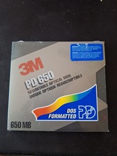 Imation 3M Optical PD 650 Rewritable Optical Disk. DOS Formatted NEW picture