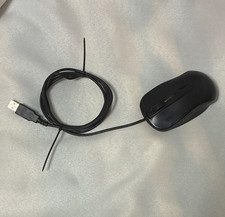 Dynex DX-WMSE2 Wired USB Optical Mouse 1000 DPI 3-Button Scroll Wheel Black picture