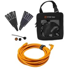 Tether Tools Pro USB-C to USB-C Starter Tethering Kit Fast Transfer BTKC15RT-ORG picture
