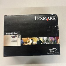 Genuine Lexmark 64035SA Black Toner 6000 pages T640 T642 T644 OEM Sealed New picture