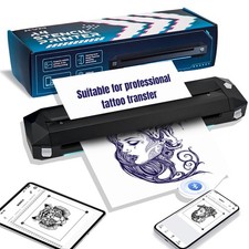 KVM Wireless Tattoo Thermal Stencil Printer Bluetooth or USB Interface Therma... picture