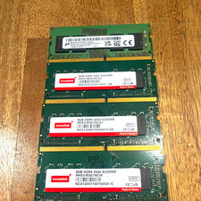 Innodisk 24GB (3x8GB) DDR4 SO-DIMM 260-Pin PC4-19200 2400 Unbuffered lot of 4 picture