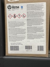 HP Scitex FB794 UV Cyan Ink 3L – Genuine HP picture