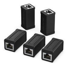 BENFEI RJ45 Inline Coupler, 5 Pack Cat7 Cat6 Cat5e Ethernet Coupler Female to Fe picture