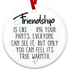Friend Gifts for Women, Friendship Gifts, Bestie Christmas Ornaments Gifts - Bir picture