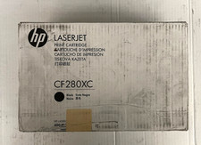 Genuine HP 80X Black High Yield Contract Toner Cartridge CF280XC-Worn Box picture
