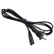 AC Power Cord 2 Prong Cable for PS 5 4 3 2 Slim XBOX PC Laptop PSV Monitor TV picture