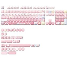 YUNZII Pink Ice Cream Design Dye-Sub PBT Keycap Set picture