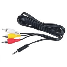 AV A/V Audio Video TV-OUT HDTV Cable Cord Lead For Toshiba Portable DVD Player picture