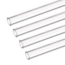 PETG Tubing Hard 10mm ID, 14mm OD, 50cm Length, High Transparent Clear 4pcs picture