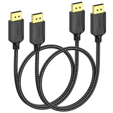 2 Pack 1.5Ft DisplayPort to DisplayPort Cable 4K DP Cable 144Hz 165Hz Braided picture