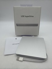 Apple USB SuperDrive A1379 External DVD CD Drive Silver picture