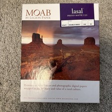 Moab By Legion Paper Double Sided photo Matte 235 gsm 50 sheets brand new box picture